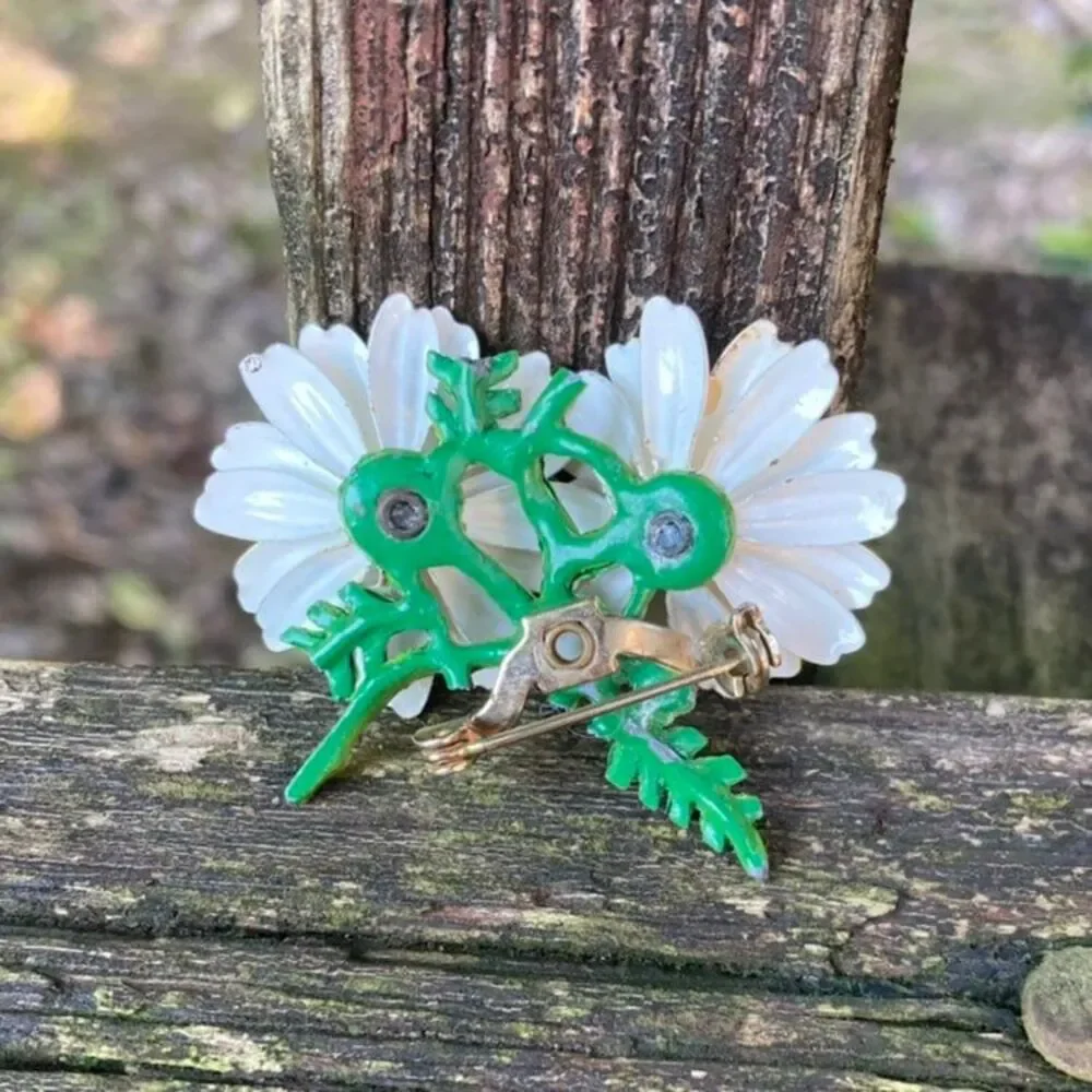Vintage Antique Daisy Pin Jewelry
